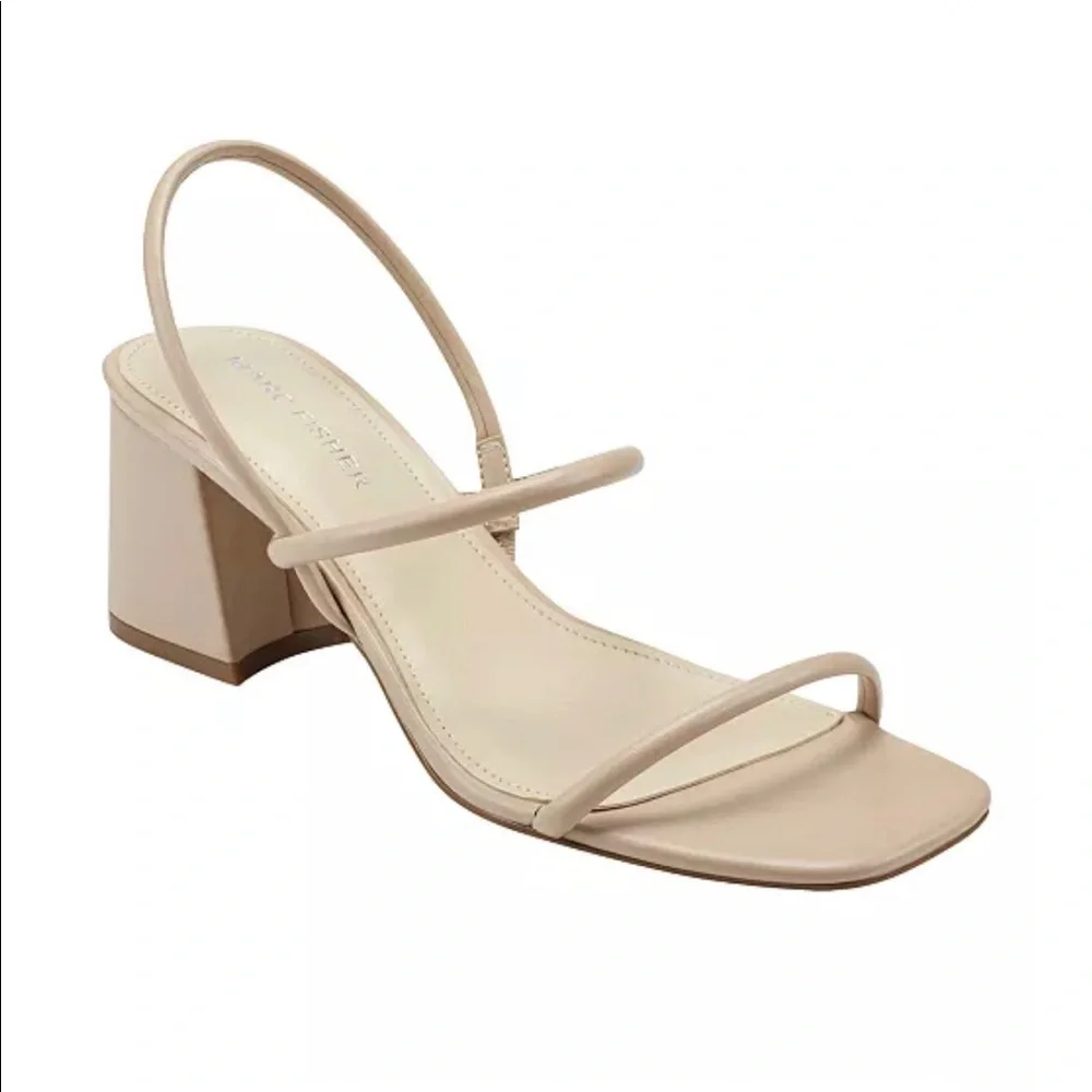 NWOB Marc Fisher Galvin Block Heel Dress Sandals - Picture 1 of 8